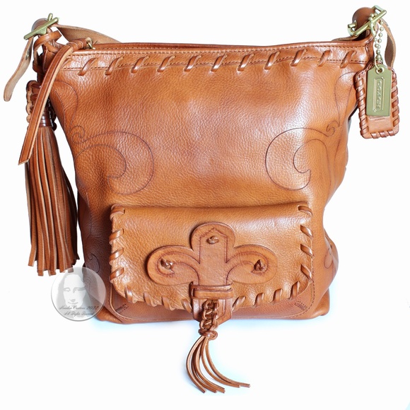 Anna Sui x Coach Fleur de Lis Duffel Sac Bag 2012 Limited Edition Bag #21187 - Picture 6 of 13